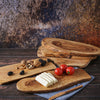 Handmade Olive Wood Cutting Board & Knife for Kitchen - CRYSTALIA GLASS